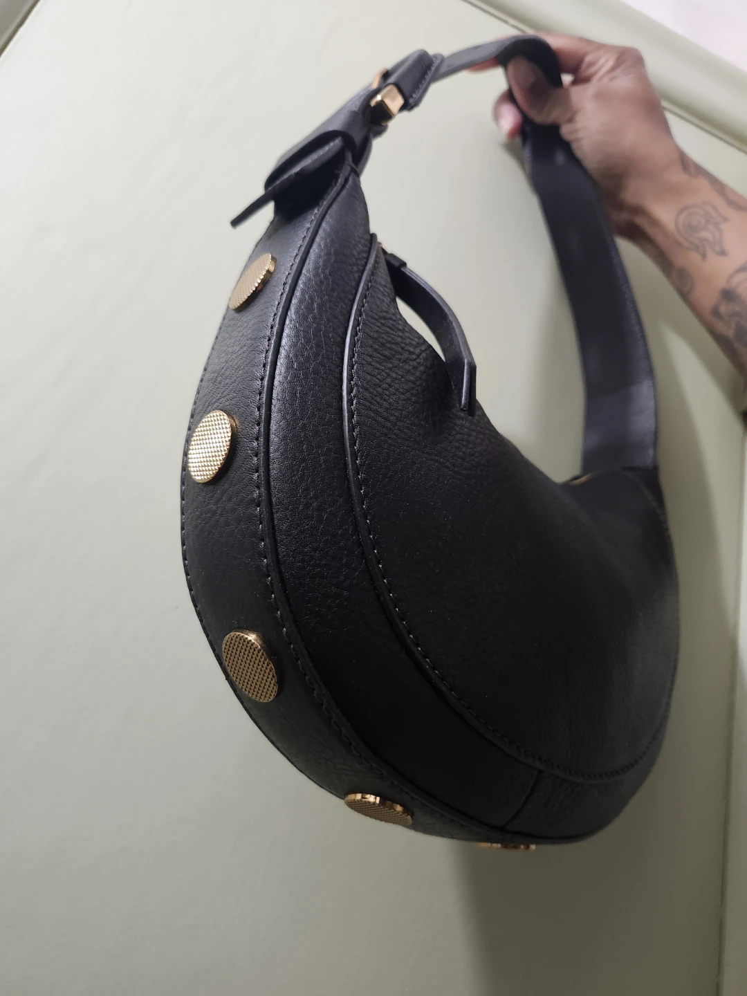 Fossil Harwell Leather Crescent Bag - photo 2