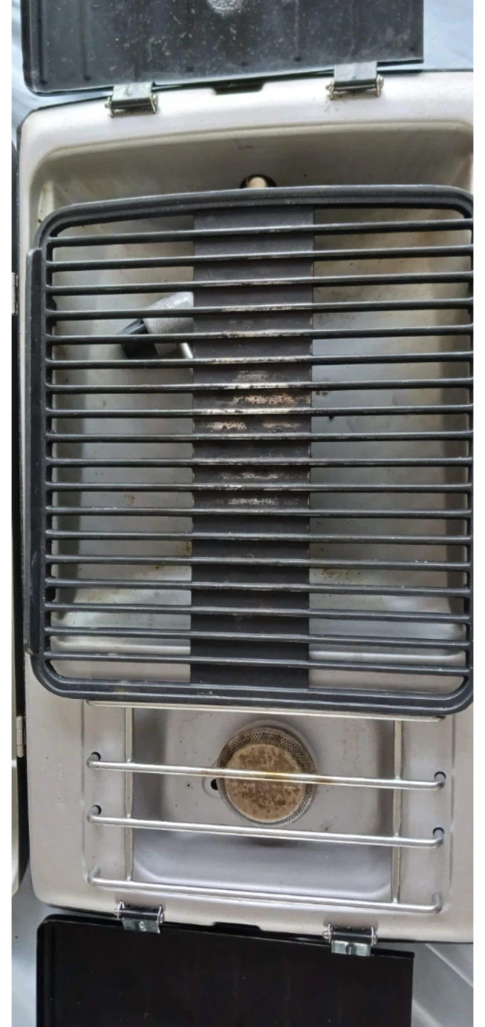 BBQ Time! Coleman Portable Grill/Stove Combo