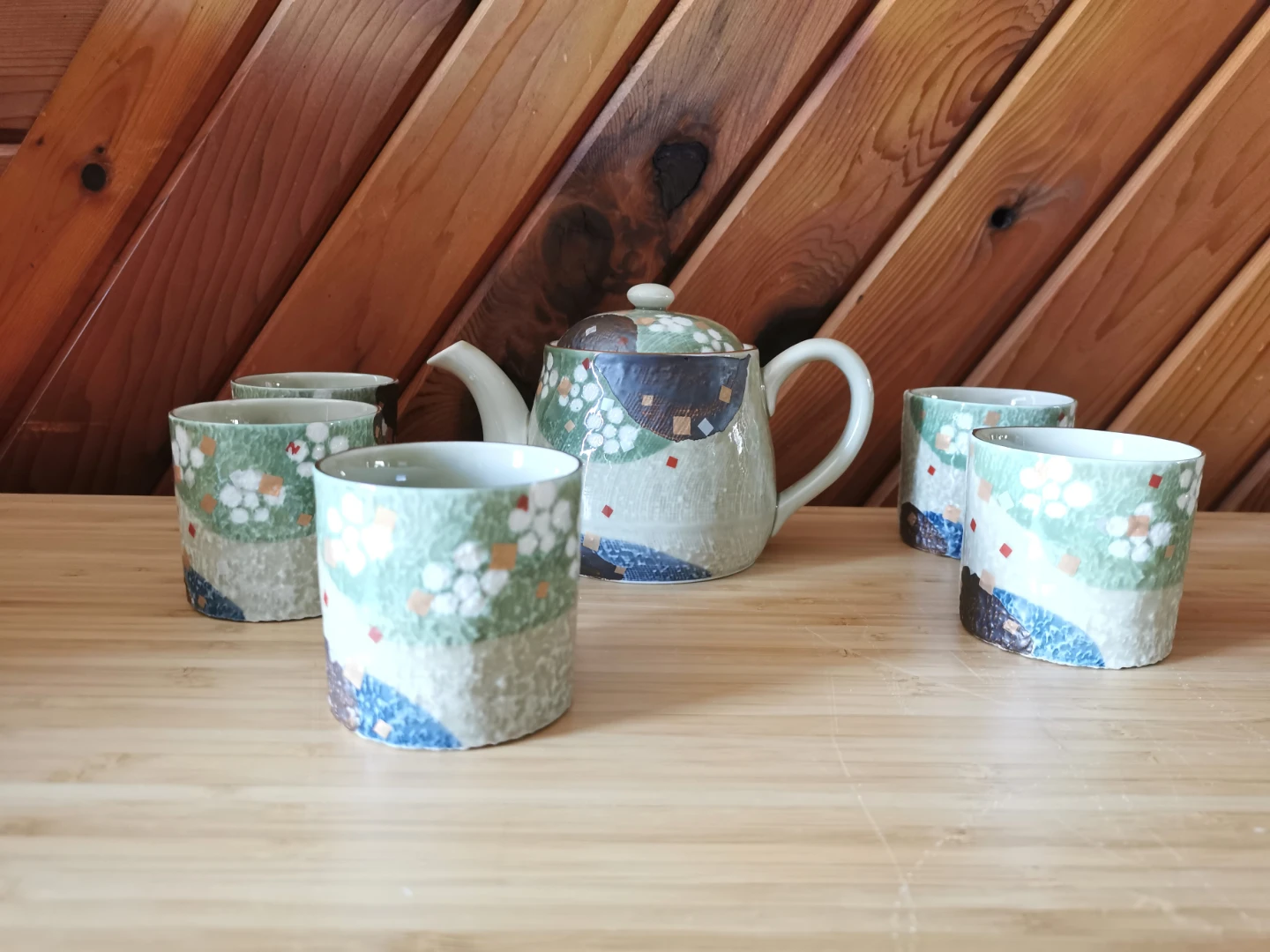 Japanese Arita Porcelain Tea Set - photo 2