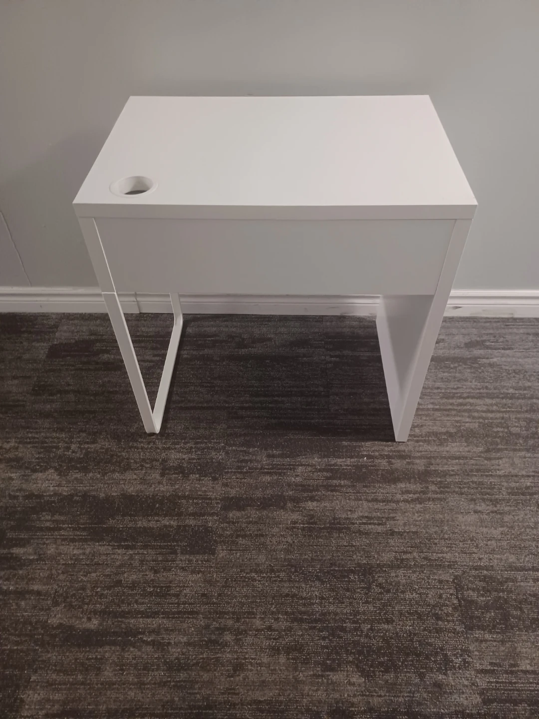 White mini computer Desk - photo 2