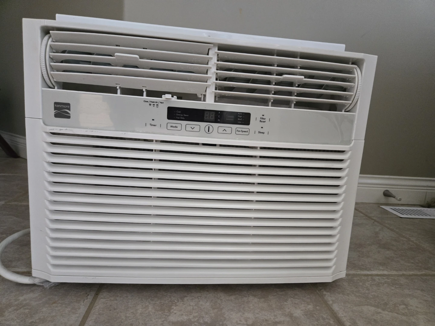 Air con window type 12000btu. $80.00