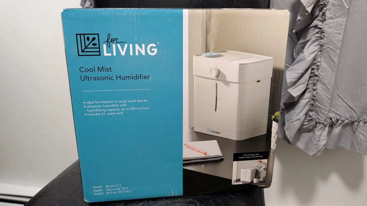 Brand New & sealed Cool Mist Ultrasonic Humidifier