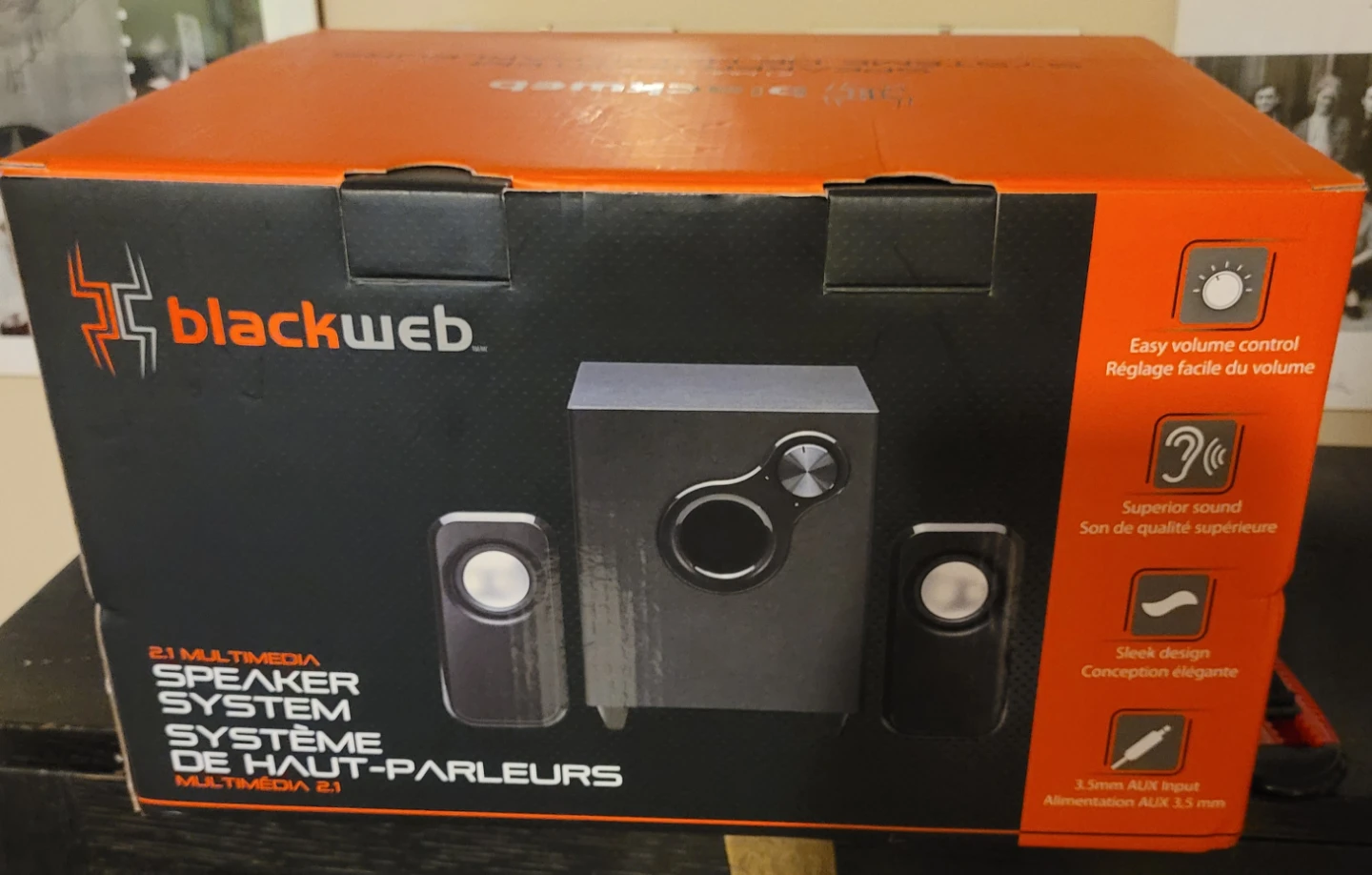 Blackweb 2.1 Multimedia Speaker System