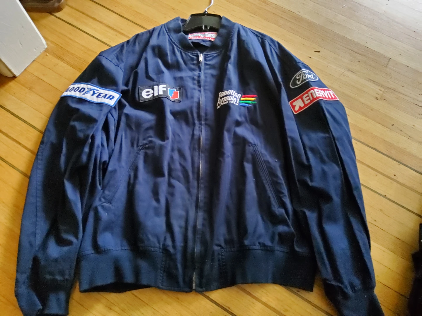 Benetton Ford Formula 1 Racing Team Bomber Jacket