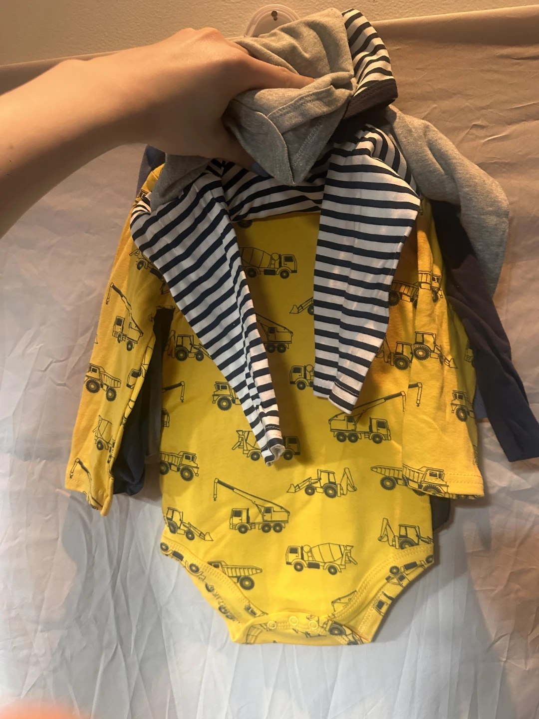 Baby Boys Long Sleeve Bodysuits 5-Pack (18M) - photo 5
