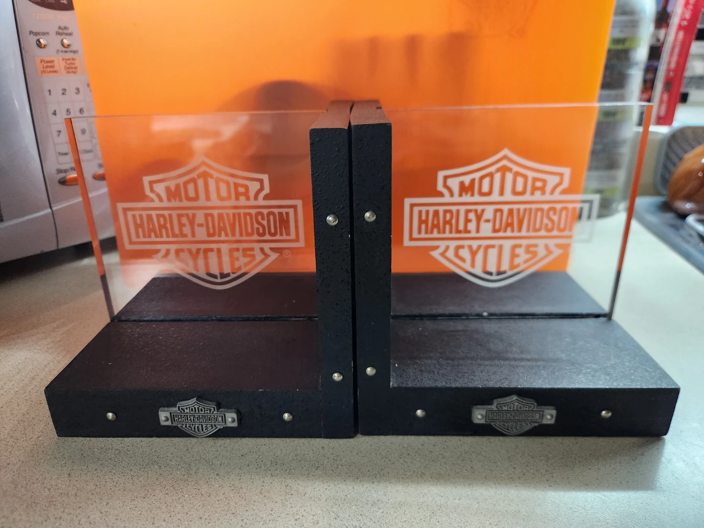 Harley-Davidson Bookends