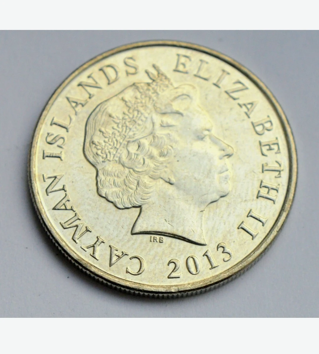 Cayman Islands 25 cent coin 2013 - photo 2