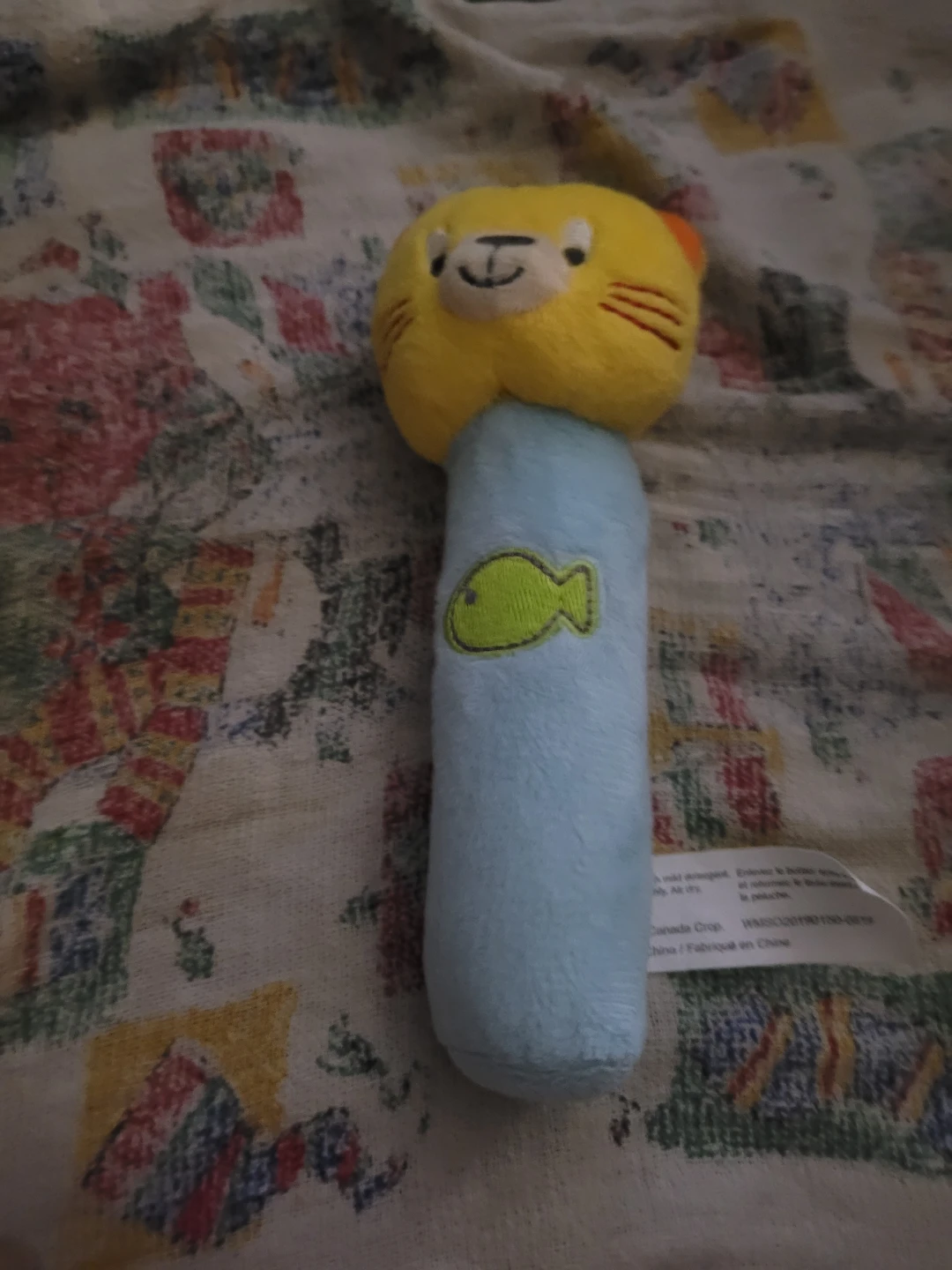Winfun Grip 'N Play Rattle Stick featuring a