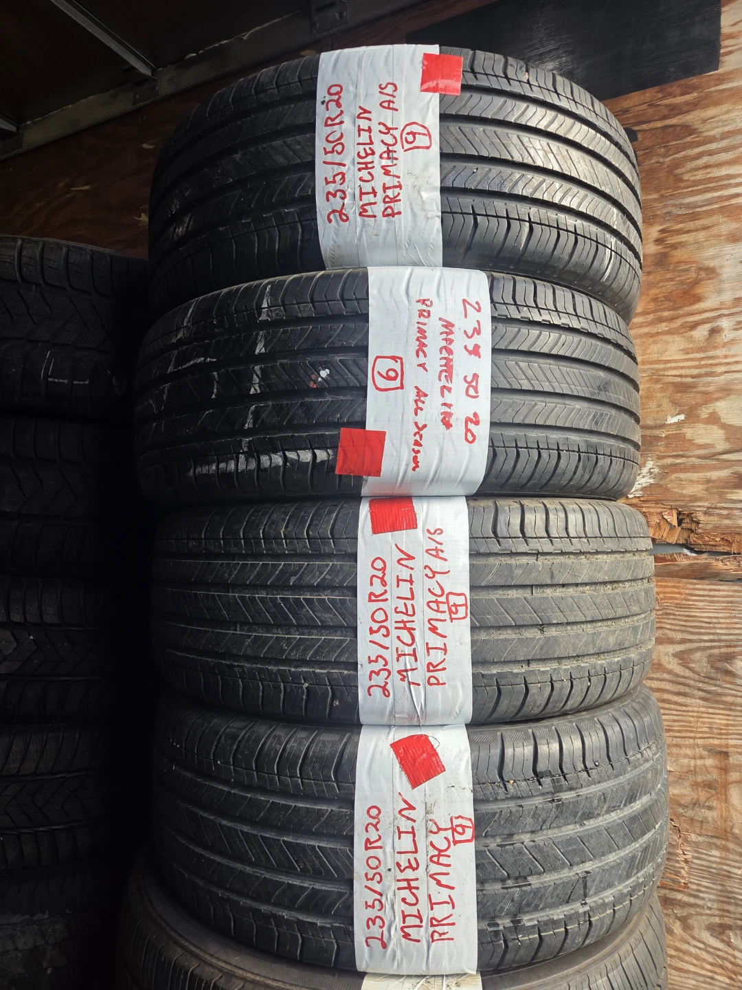 Michelin Primacy 235/50/R20 all seasons