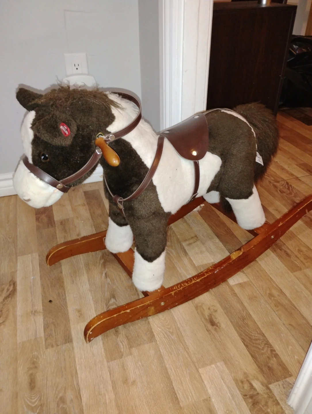 Rocking horse also makes noises