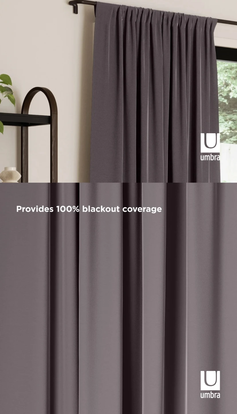 NIB Umbra Twilight Blackout Curtains - photo 4