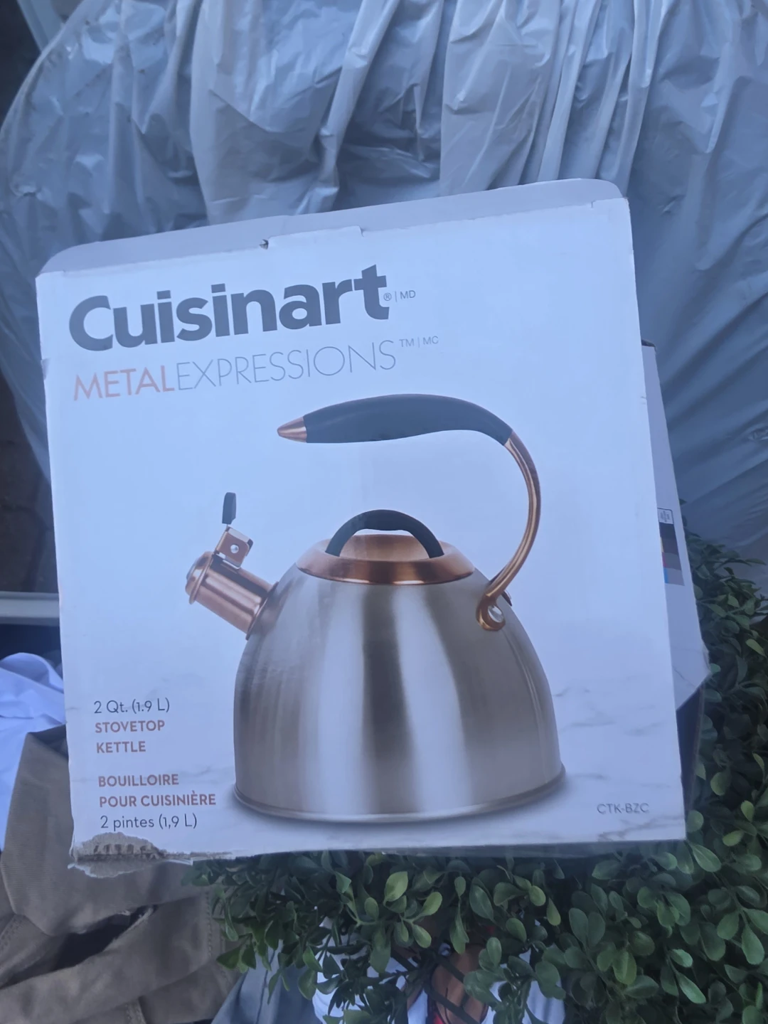 Cuisinart Metalexpressions Stovetop Kettle New