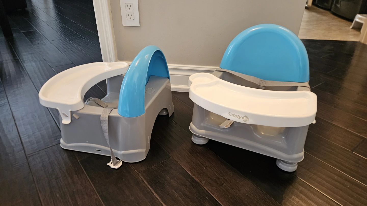 Safety 1st Booster Seats (2) - Blue & Grey - photo 3