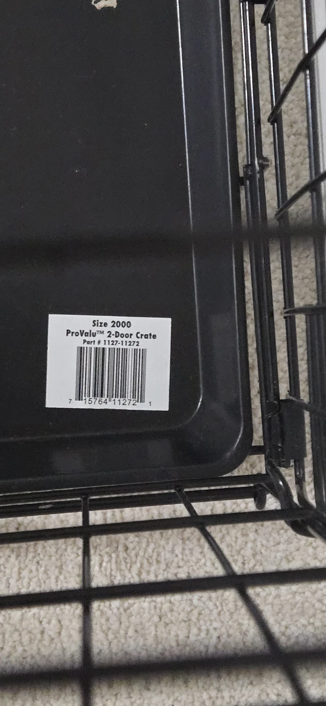Precision ProValu 2-Door Dog Crate – Size 2000 - photo 3