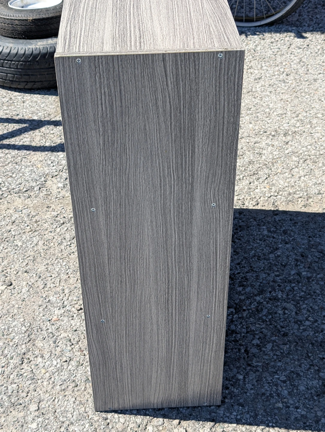 Grey Wood Grain 8-Cube Storage Unit - photo 3
