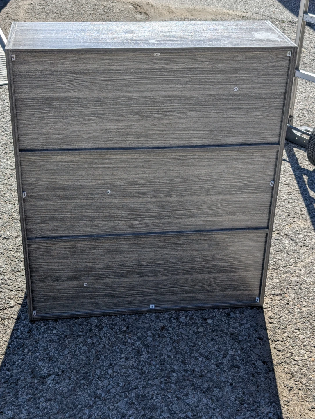 Grey Wood Grain 8-Cube Storage Unit - photo 4