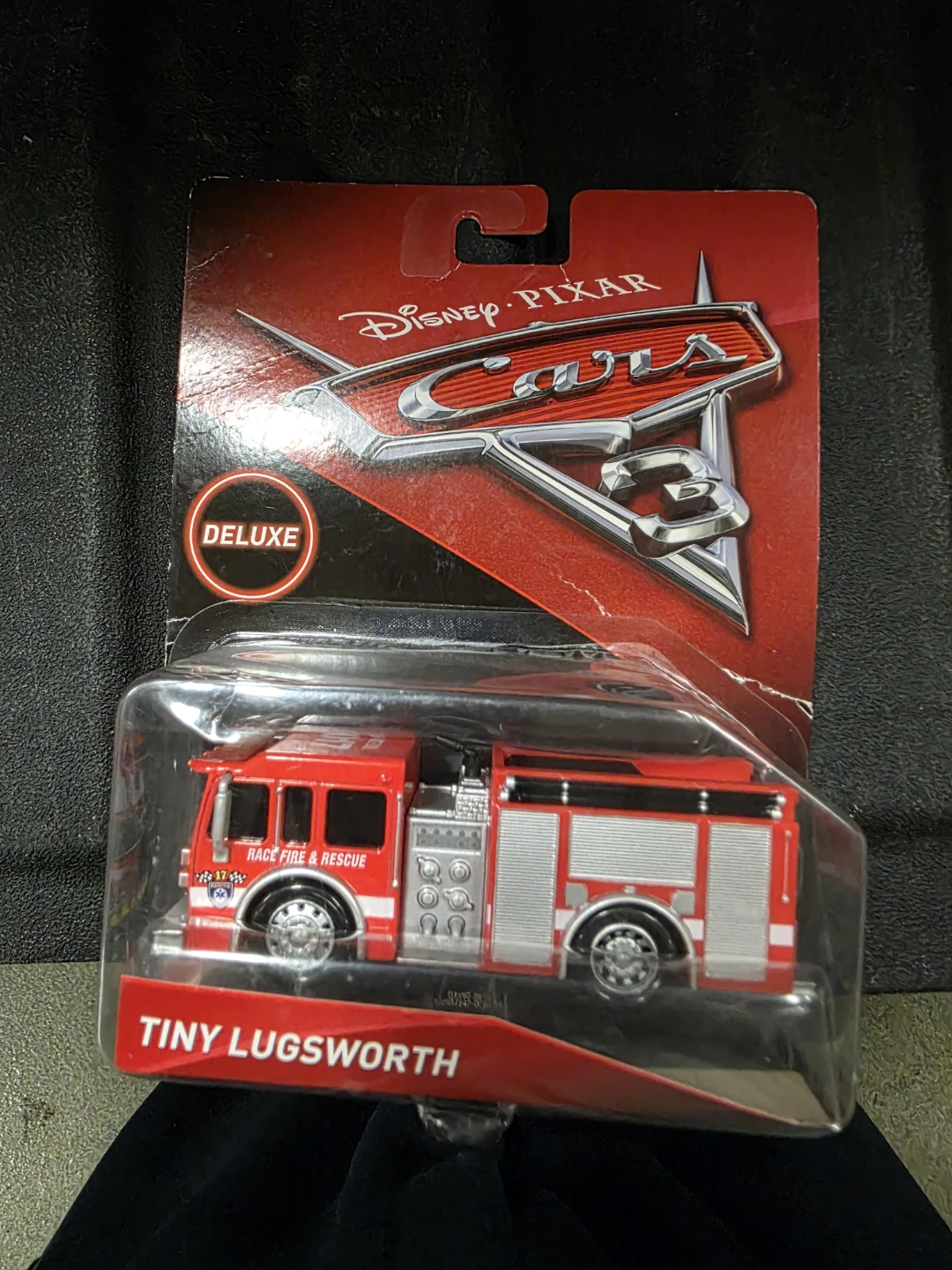 Disney Pixar Cars 3 Deluxe Tiny Lugsworth Fire Rescue Truck
