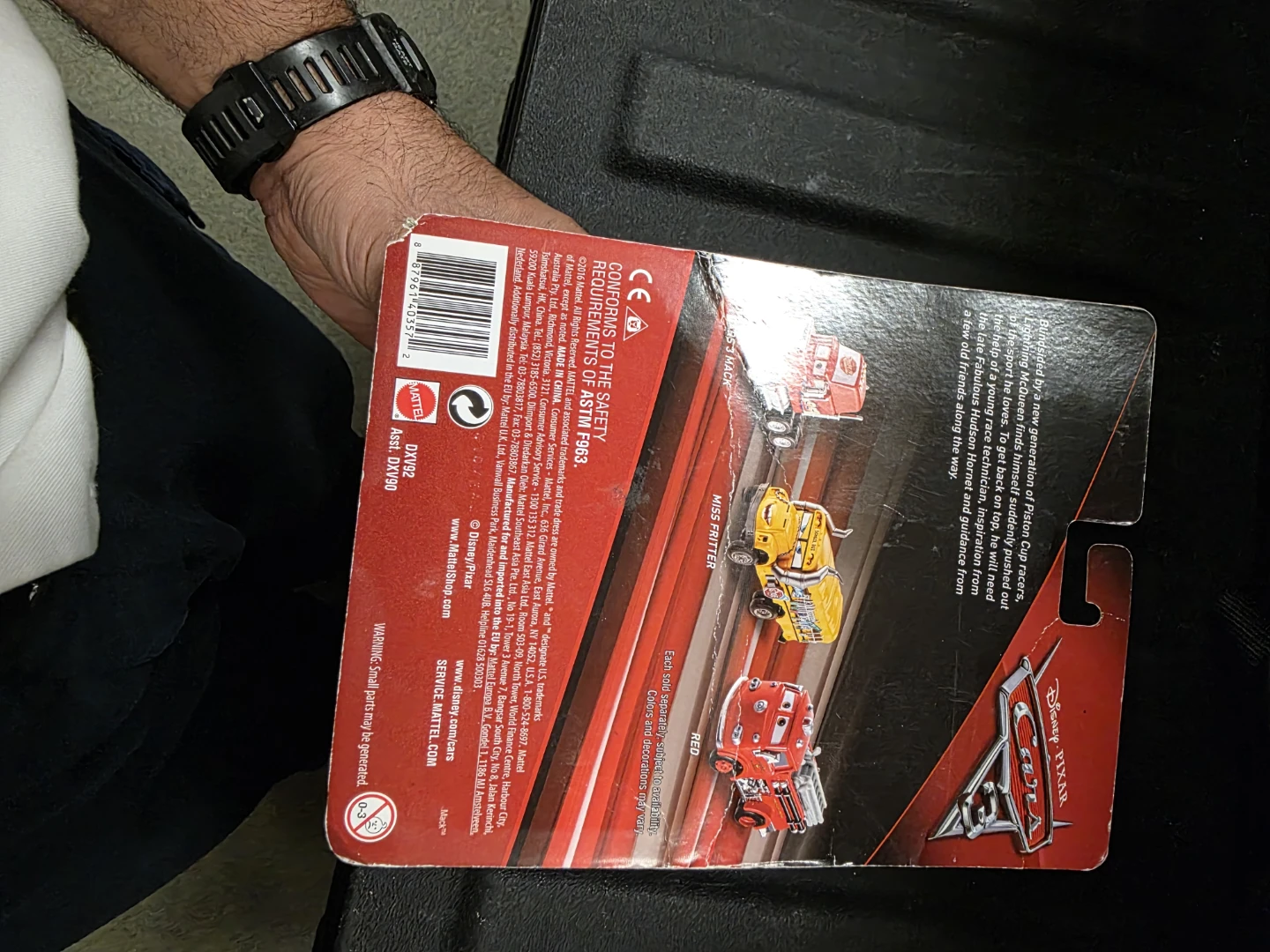 Disney Pixar Cars 3 Deluxe Tiny Lugsworth Fire Rescue Truck - photo 5