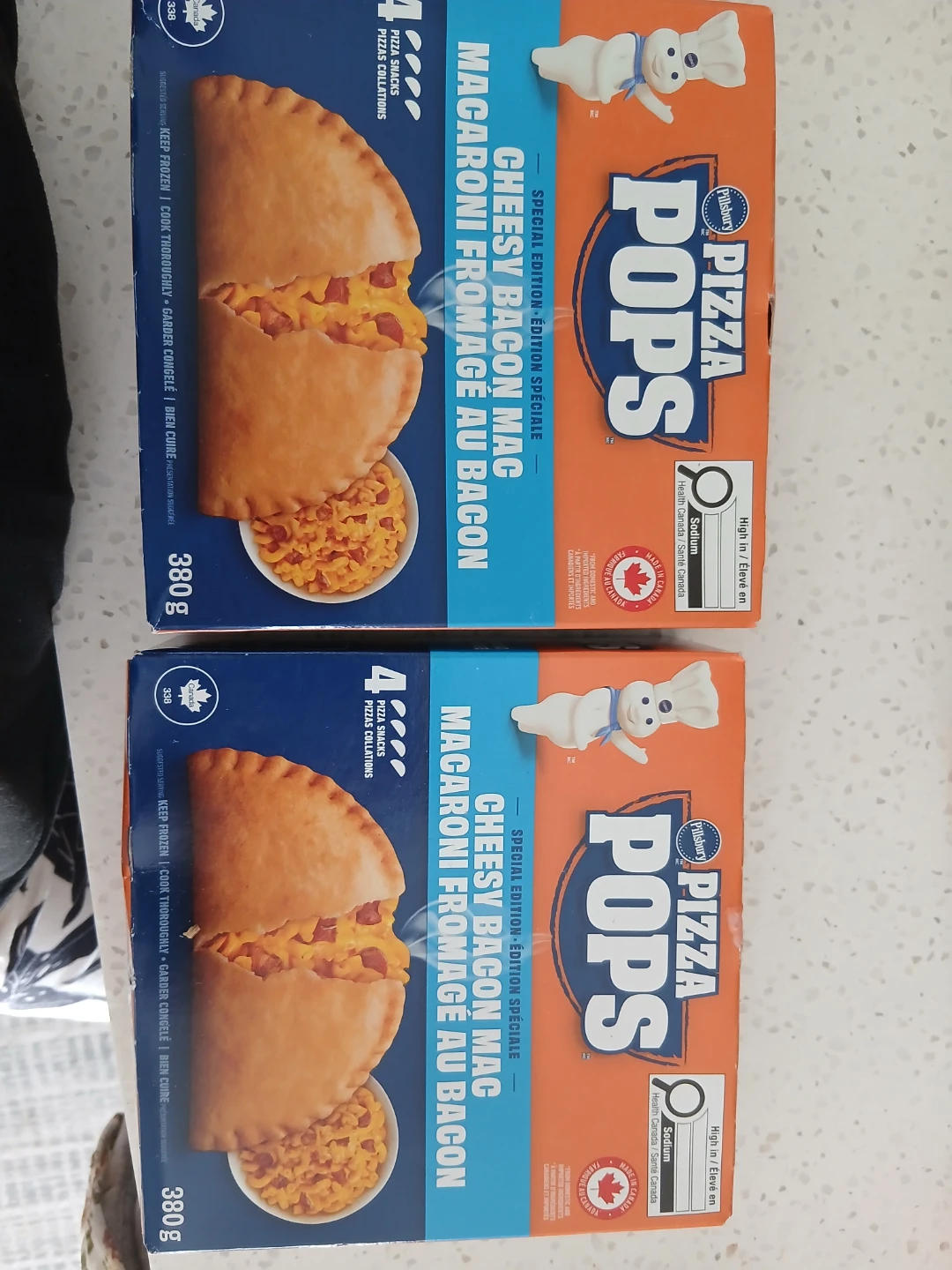 Pillsbury Pizza Pops Cheesy Bacon Mac (4 Pack)