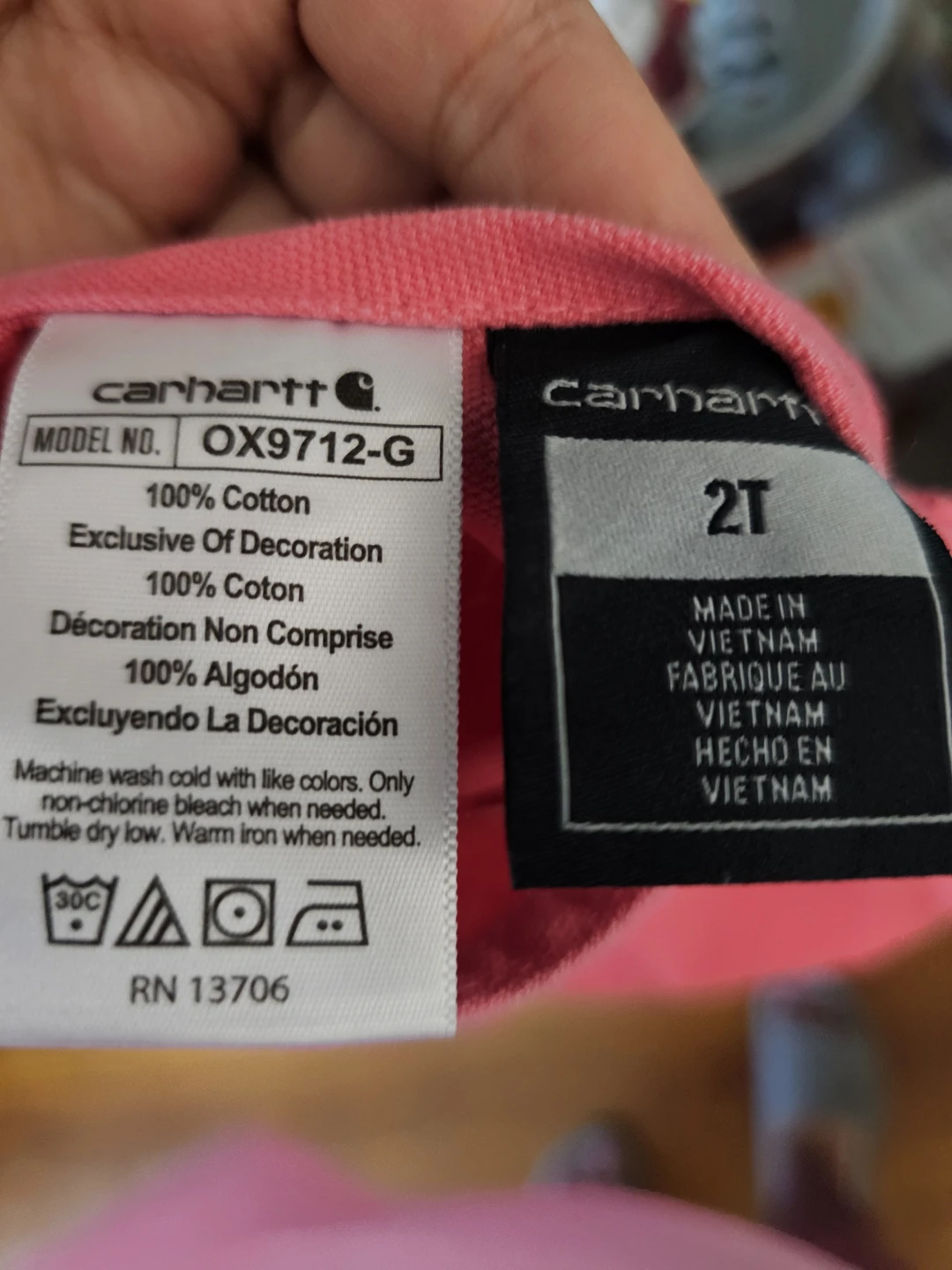⚽️Carhartt Pink Cotton Overalls⚽️ - photo 4