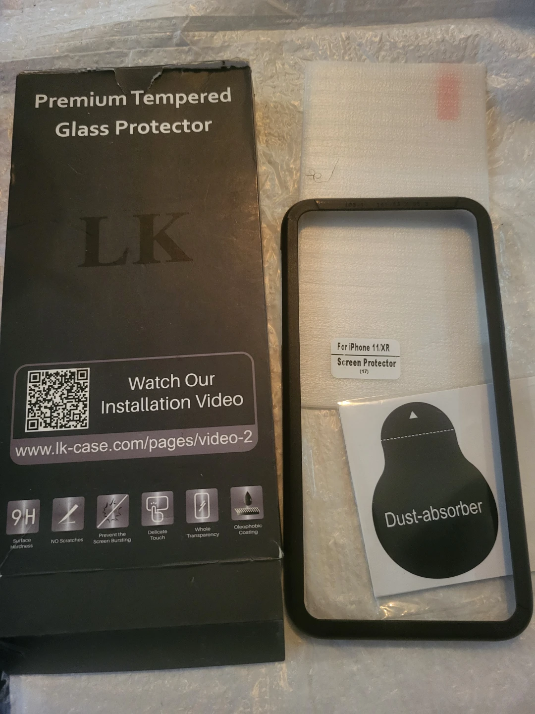 LK Premium Tempered Glass Screen Protector for iPhone 11/XR