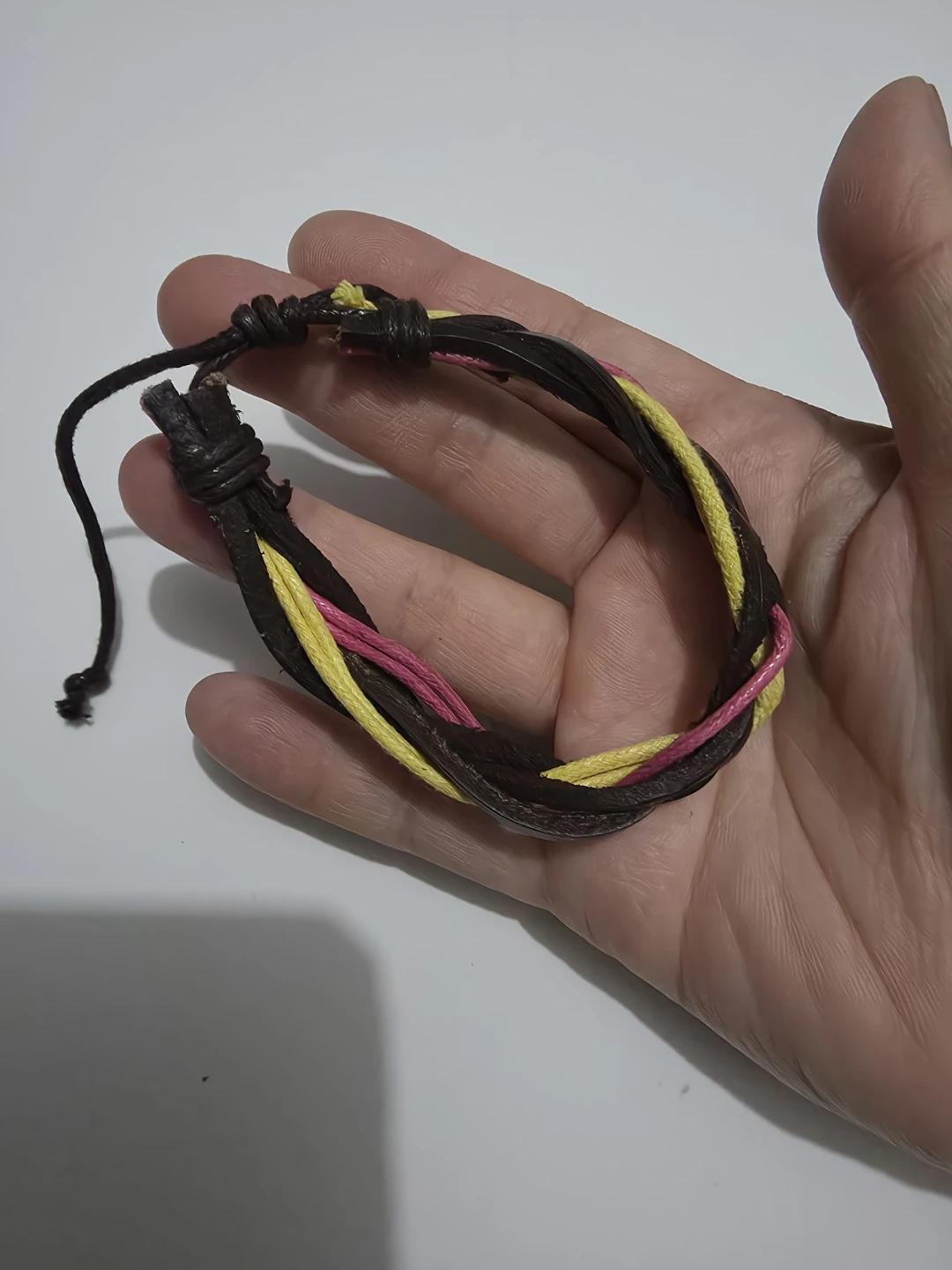 Woven Leather & Cord Bracelet ⚽️ - photo 2