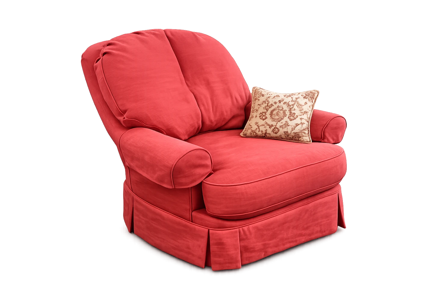 Red Recliner Chair. New. Display Model - photo 4