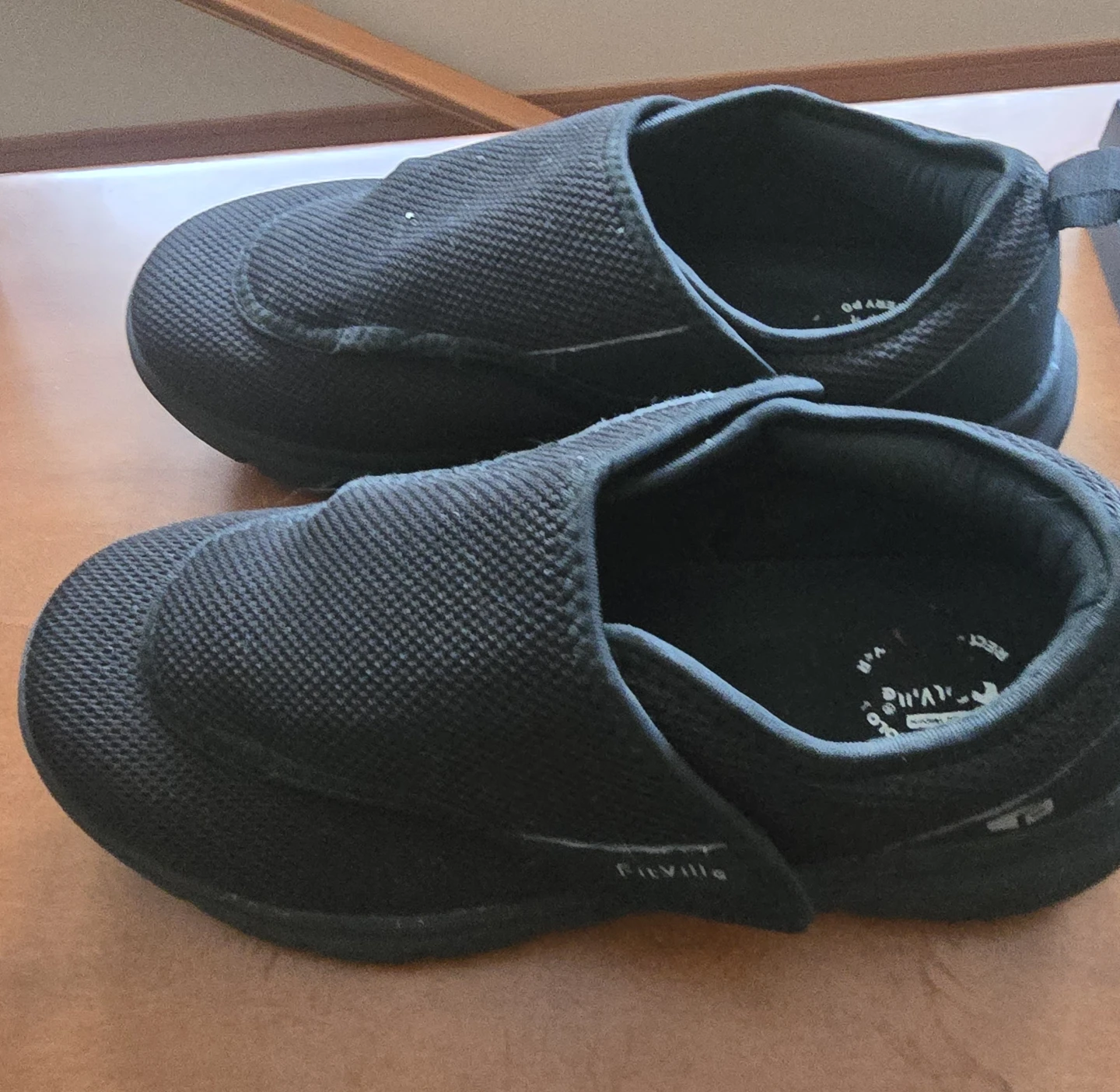 FitVille Women's Extra Wide Diabetic Shoes - Black - photo 2