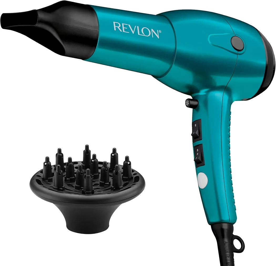 Revlon Teal Hair Dryer with Ionic & Ceramic Technology