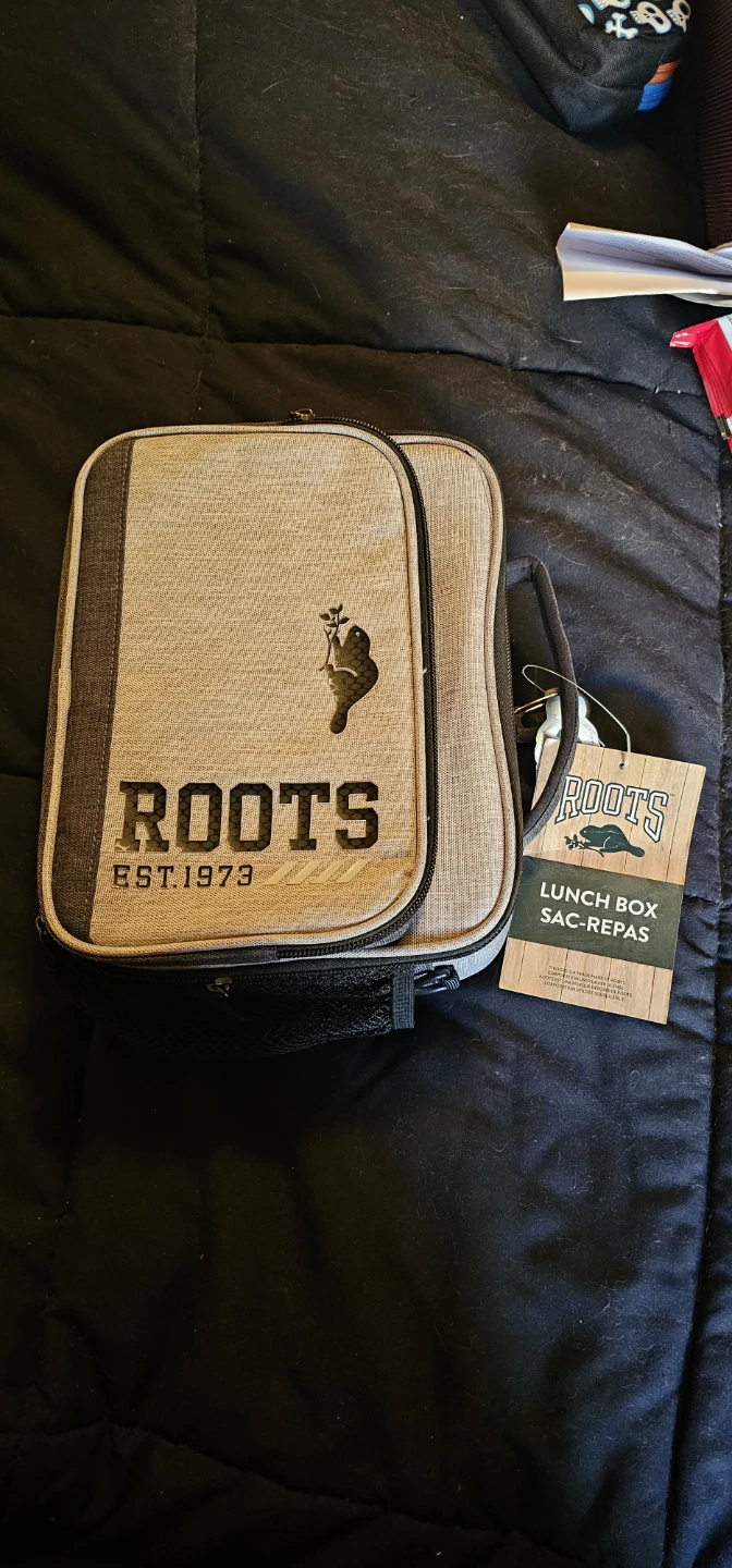 Roots Lunch Box with Ice Pack and Container