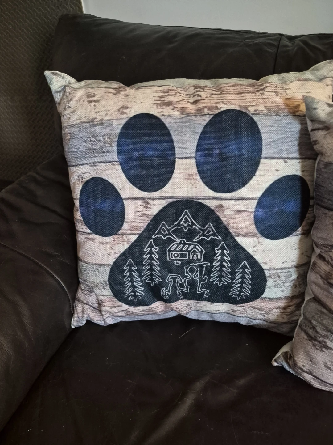 Set of 4 Camping Throw Pillows - photo 2