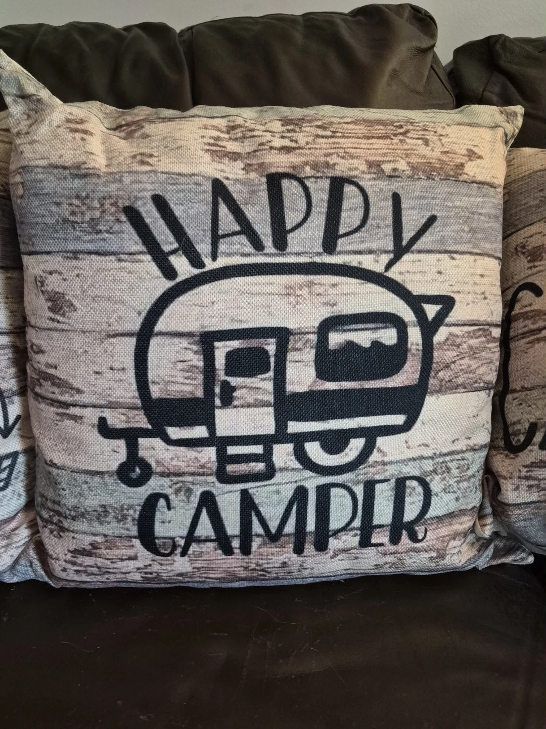 Set of 4 Camping Throw Pillows - photo 4
