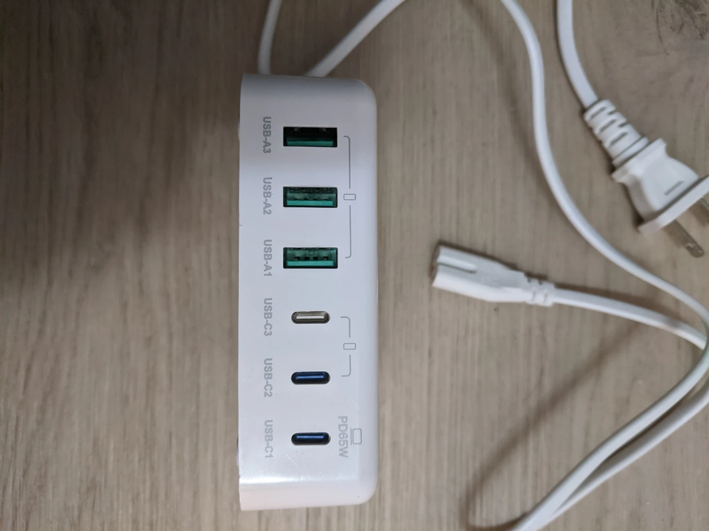GaN 6 Port Fast Charger Station - photo 2