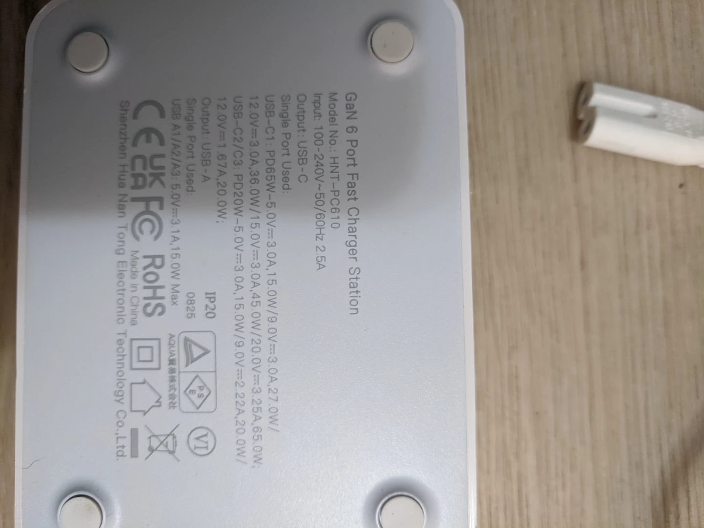 GaN 6 Port Fast Charger Station - photo 4