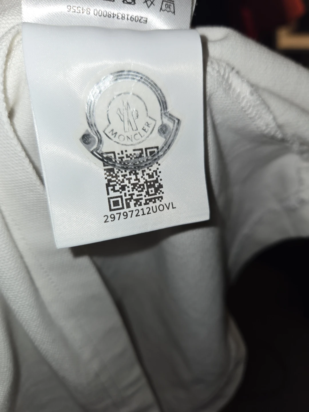 Moncler White Polo Shirt - photo 4