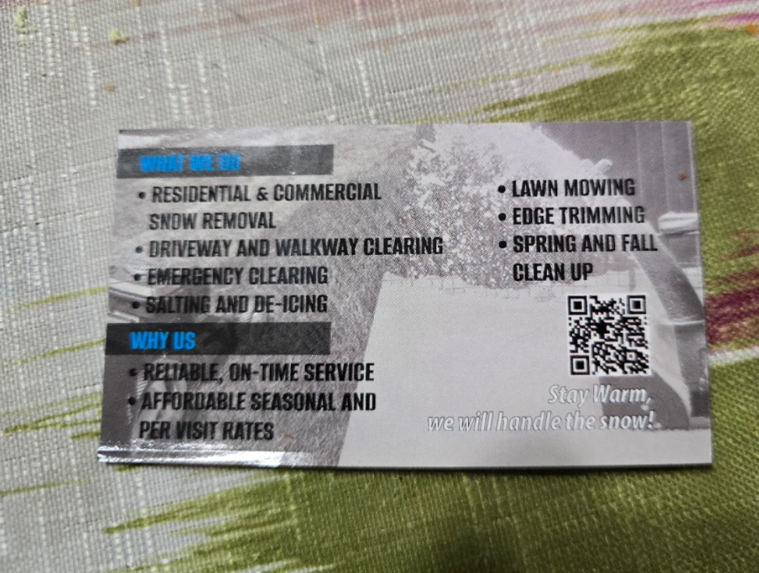V&V Shine and Shovel Business Card - photo 2
