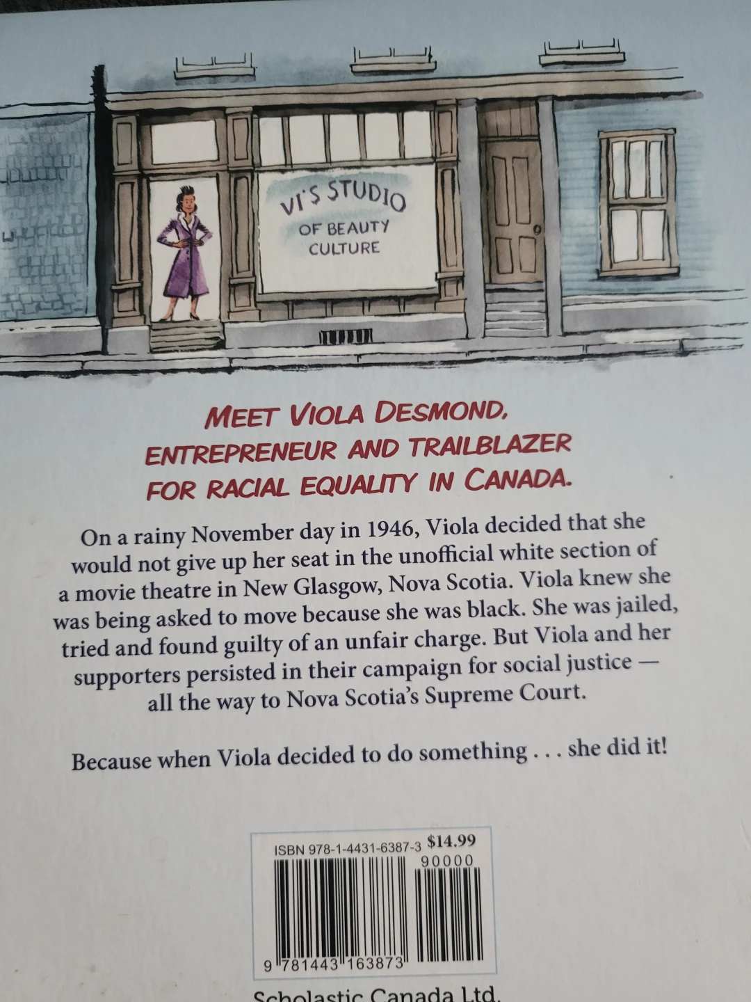 Viola Desmond book - photo 2
