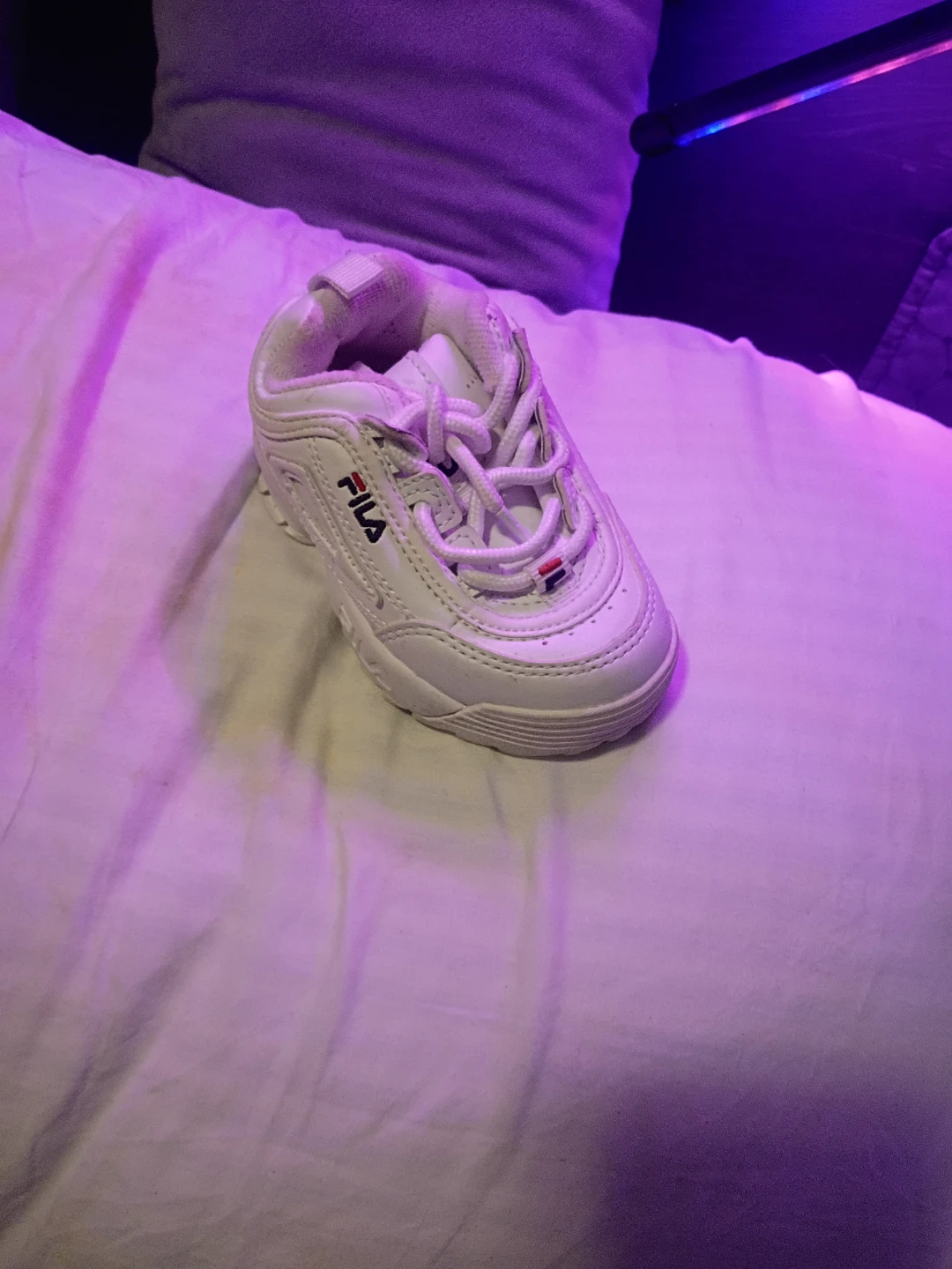 ⚽White Fila Sneakers