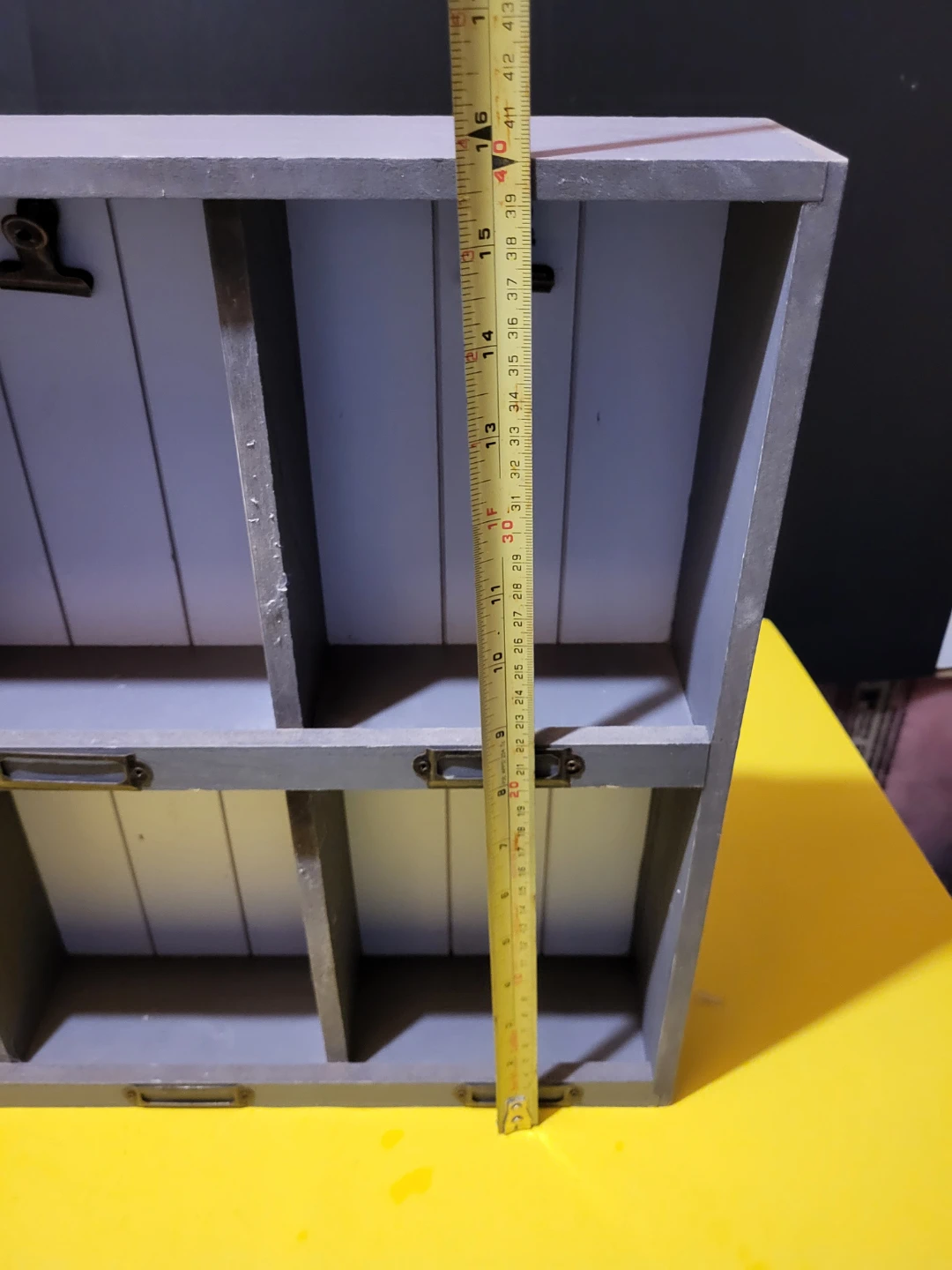 Wall Mounted Organizer Shelf with 6 Compartments - photo 4