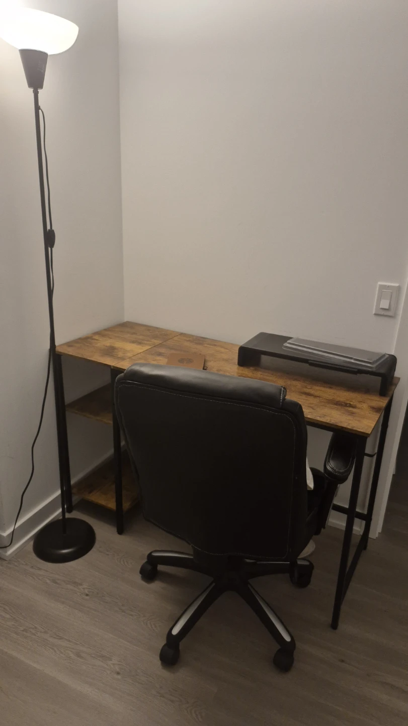 🔥 All for $25 (Desk + Office Chair + IKEA Lamp)