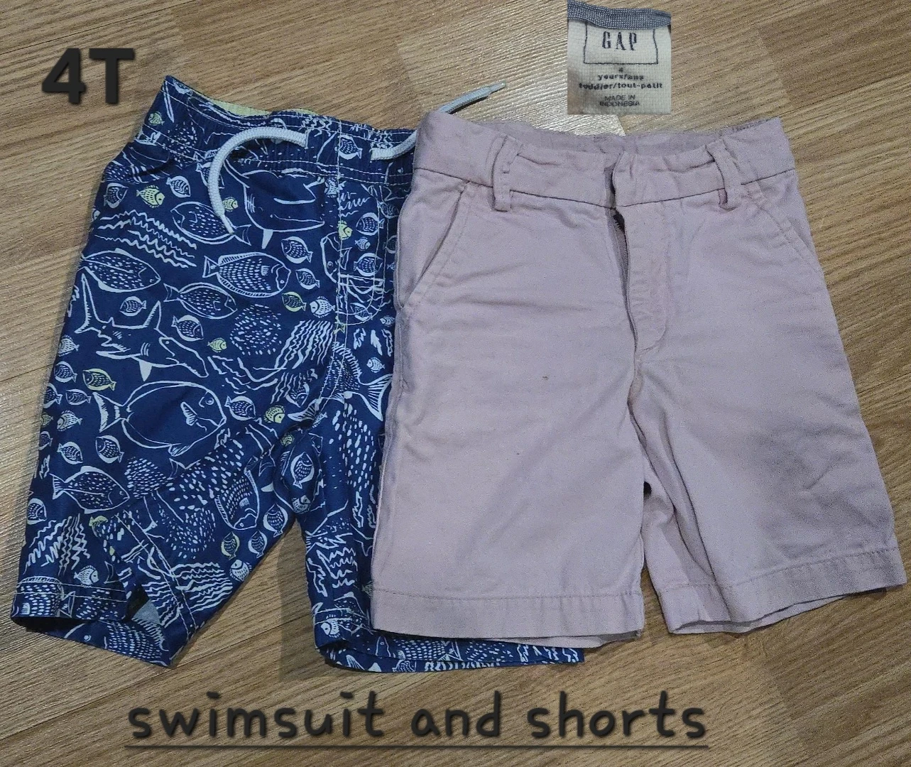 ⚽ Kids Toddler Shorts & Swimsuit Bundle