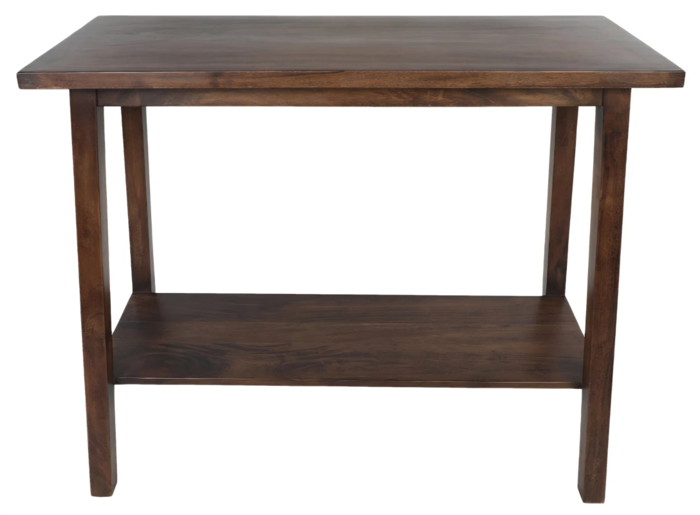 Wooden Console Table with Shelf. Washed Walnut.. 36 x 16 x 30H - photo 3
