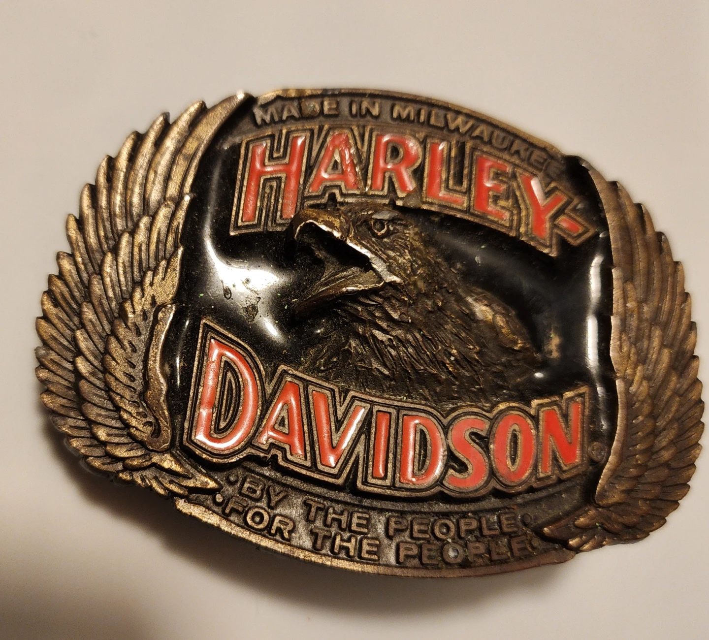 Vintage Harley-Davidson Belt Buckle - photo 2