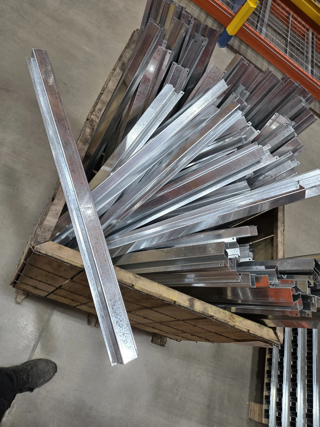 38" Metal safety bars for racking - photo 2