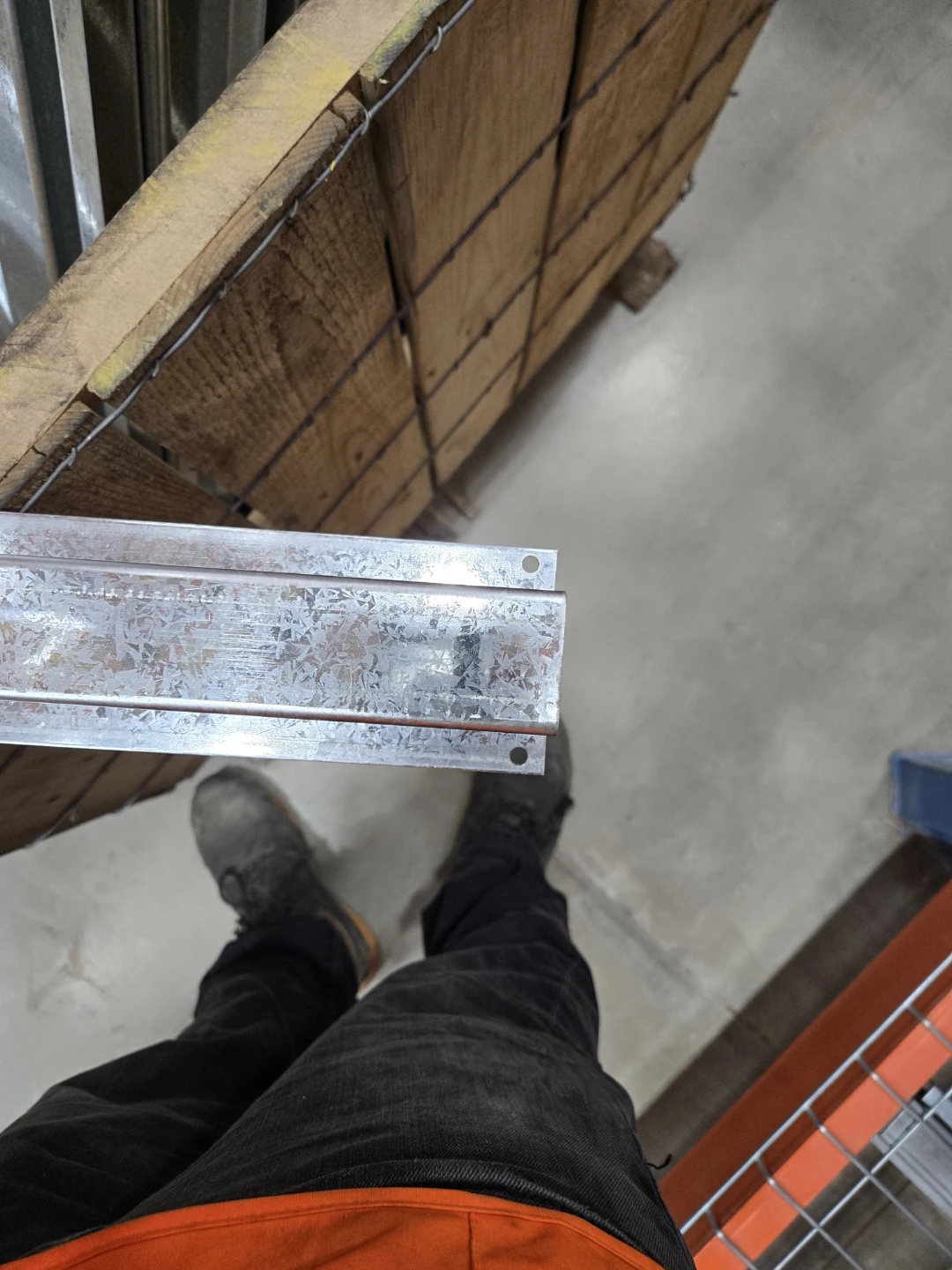 38" Metal safety bars for racking - photo 3