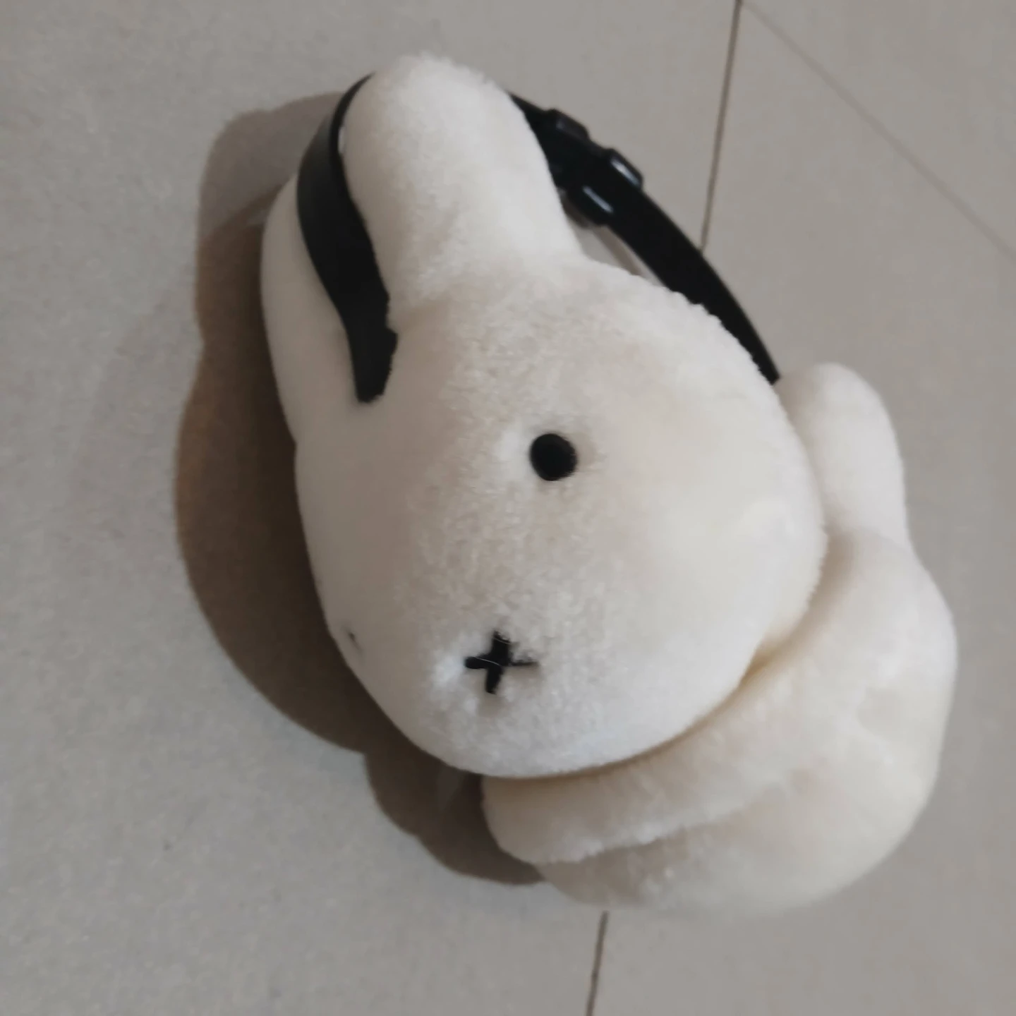⚽ White Plush Miffy Earmuffs - photo 2