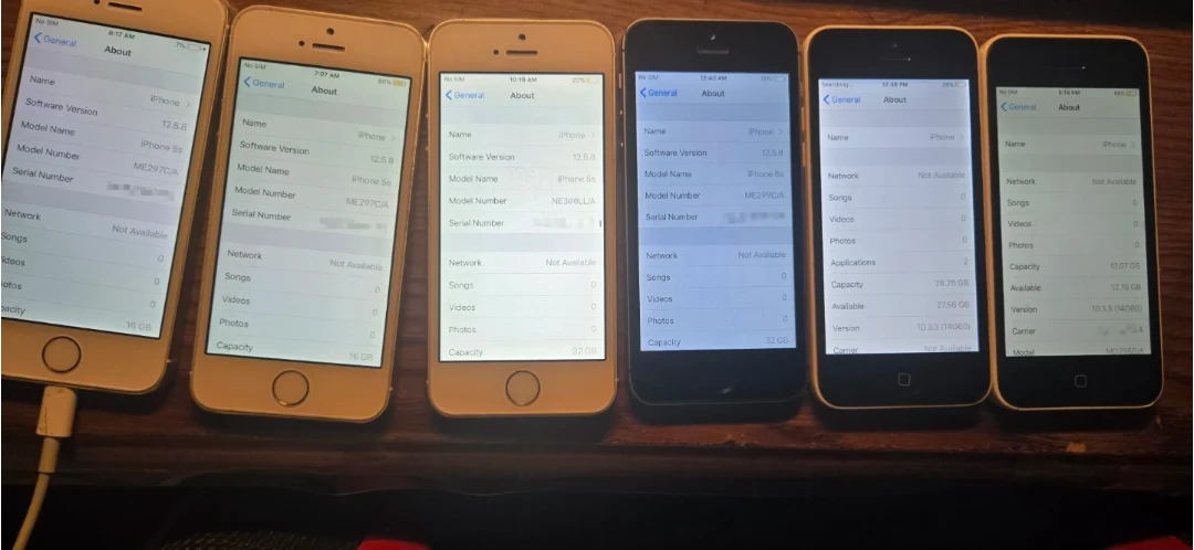 Apple iPhone 5s and 5c Lot - 40$ each for 5S and 55$ each for 5C - photo 2