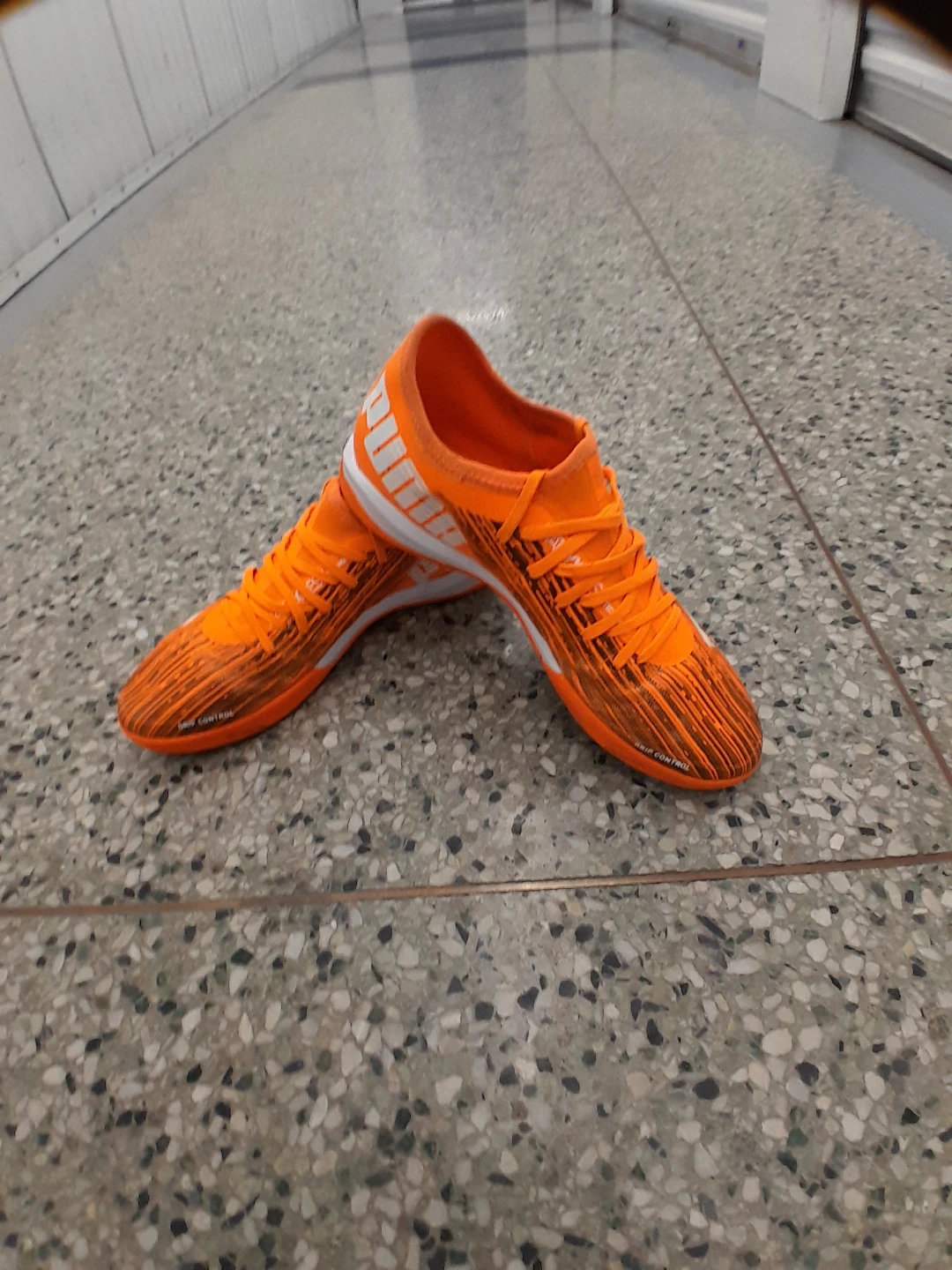 Puma Ultra FG/AG Men's Soccer Cleats - Orange Men's Size 9 - photo 2