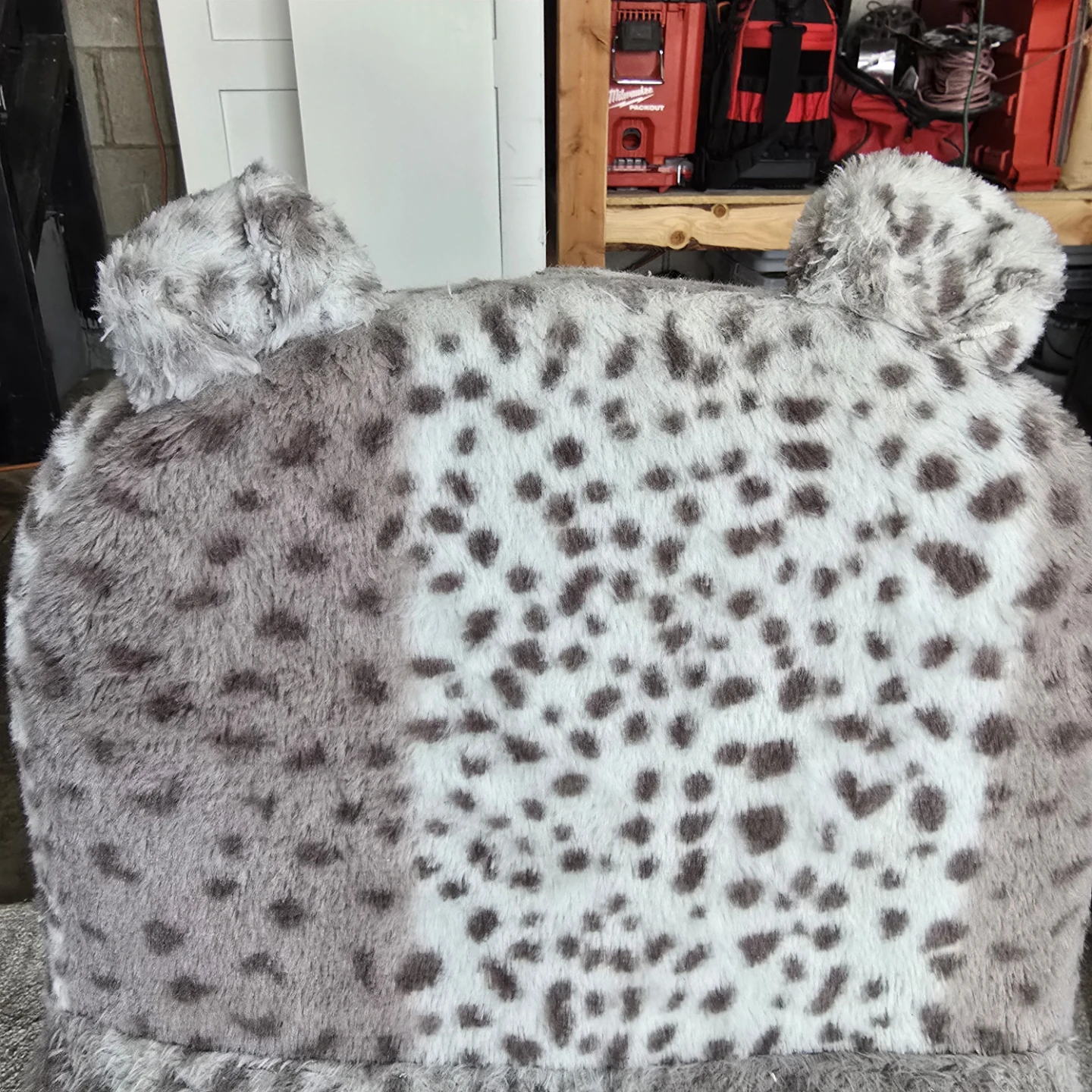 Plush Animal Print Child's Chair - photo 3