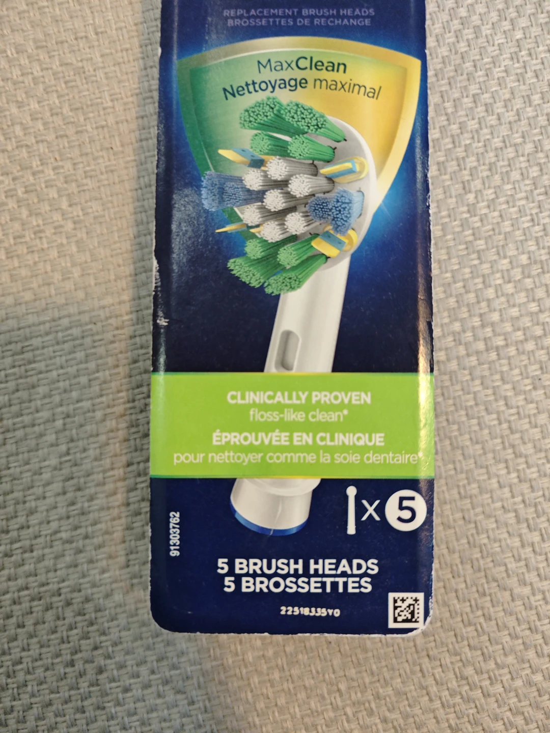Oral-B MaxClean Replacement Brush Heads - 4 Count